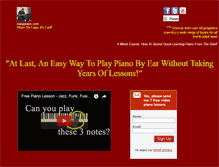 Tablet Screenshot of easypiano.com